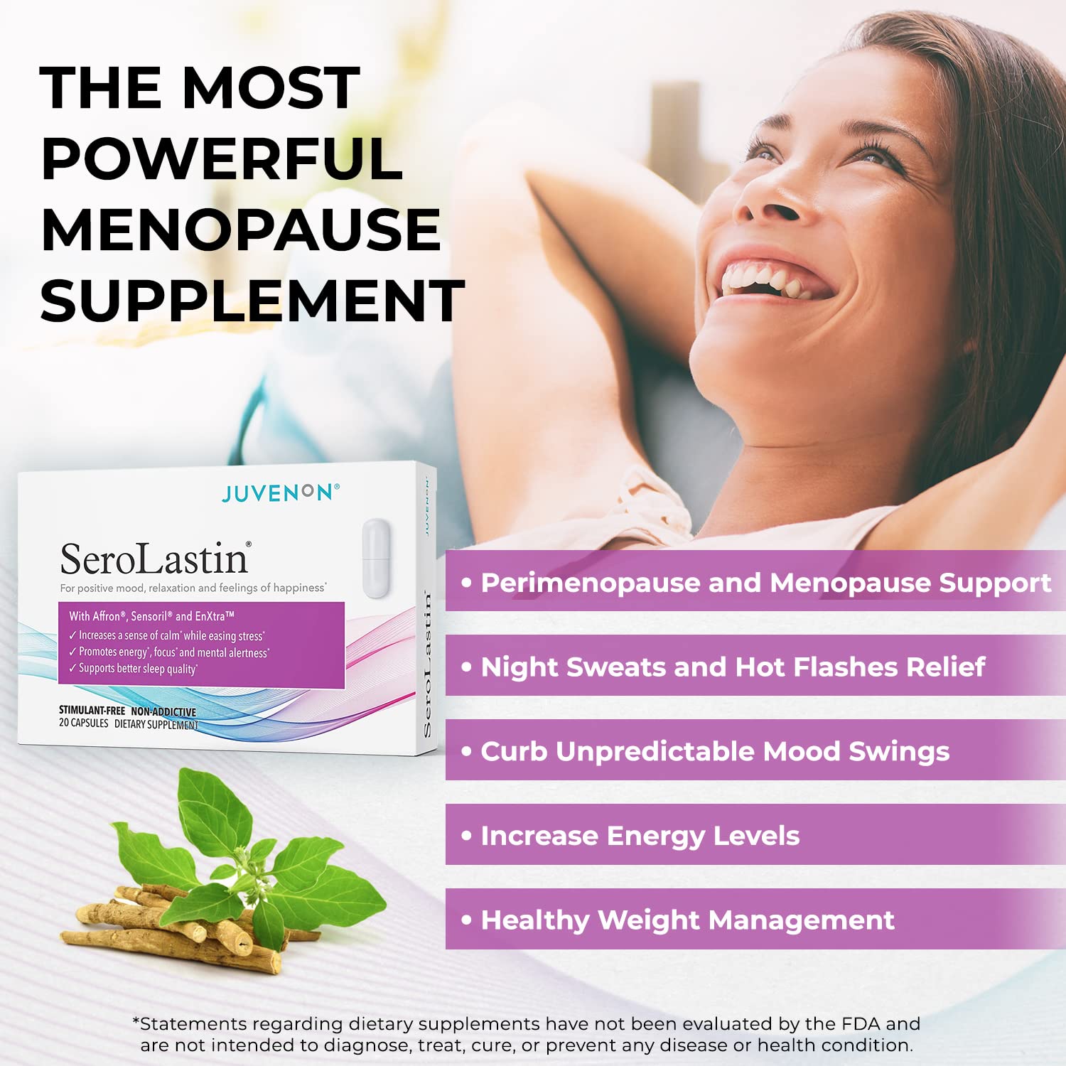Juvenon Menopause Supplements for Women Mood Support, Hot Flashes Relief, Peri JuvenonBuy Supplements Australia
