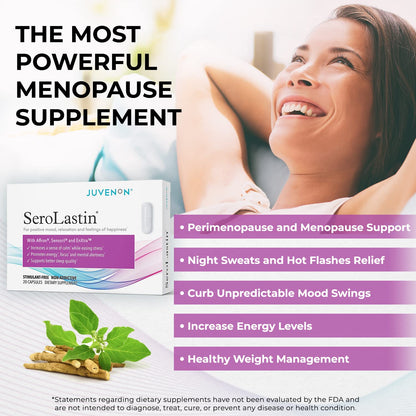Juvenon Menopause Supplements for Women Mood Support, Hot Flashes Relief, Peri JuvenonBuy Supplements Australia