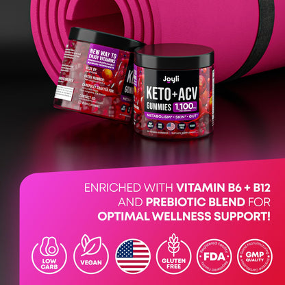 Advanced Keto ACV Gummies - ACV Keto Gummies - with Garcinia Cambogia - Water Loss Keto Gummy JOYLI NutritionBuy Supplements Australia