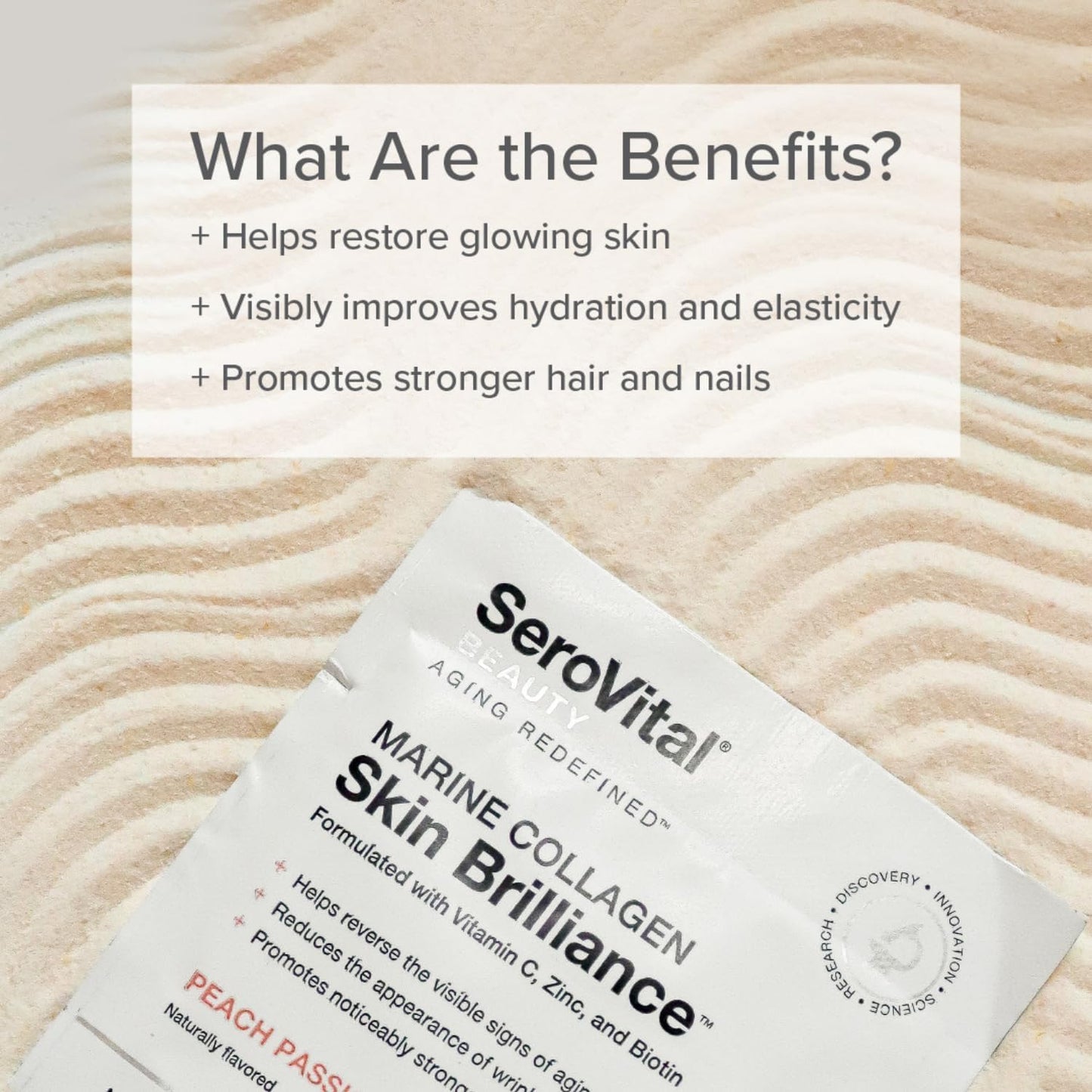 Serovital Skin Brilliance Marine Collagen – Hydrolyzed Marine Collagen Peptides SerovitalBuy Supplements Australia