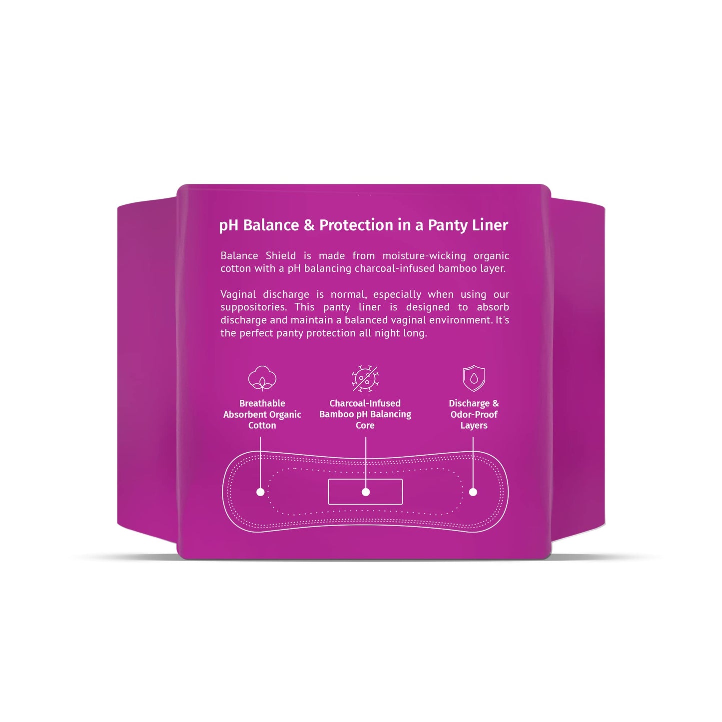 NutraBlast Balance Shield Panty Liners - Discharge & Odor-Proof Layers (180mm, 40-Pack) NutraBlastBuy Supplements Australia