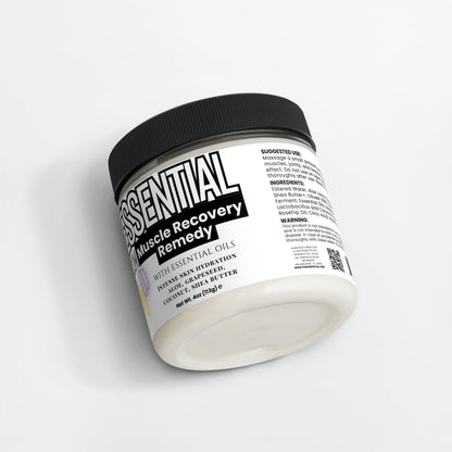 Nessential Skin Muscle Recovery Remedy with Essential Oils, Intense Hydration Cream, Natural Ingredients, Aloe, Grapeseed, Coconut, Shea Butter, 4 oz Nessential SkinBuy Supplements Australia