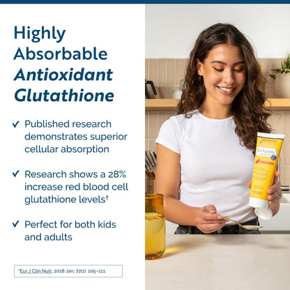 Researched Nutritionals Liposomal Glutathione (450mg) Liquid Gel + Vitamin C - Tri-Fortify - Aid Natural Energy, Immune Support & Detox - Clinically Researched for Absorption - Watermelon (5 Fl Oz) Researched NutritionalsBuy Supplements Australia