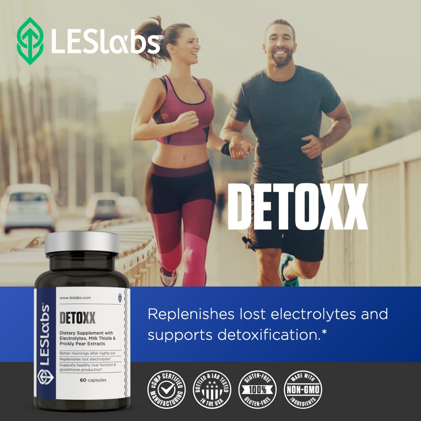 LES Labs DeToxx – Better Mornings & Recovery, Liver Support, Electrolyte Replenishment LES LabsBuy Supplements Australia