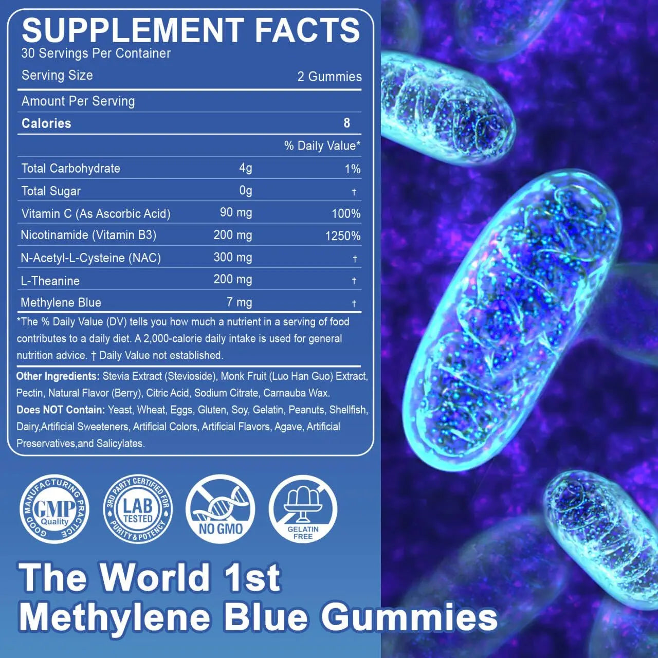 LILICARE Mens Multivitamins Gummies + Methylene Blue Gummies for Human LILICAREBuy Supplements Australia