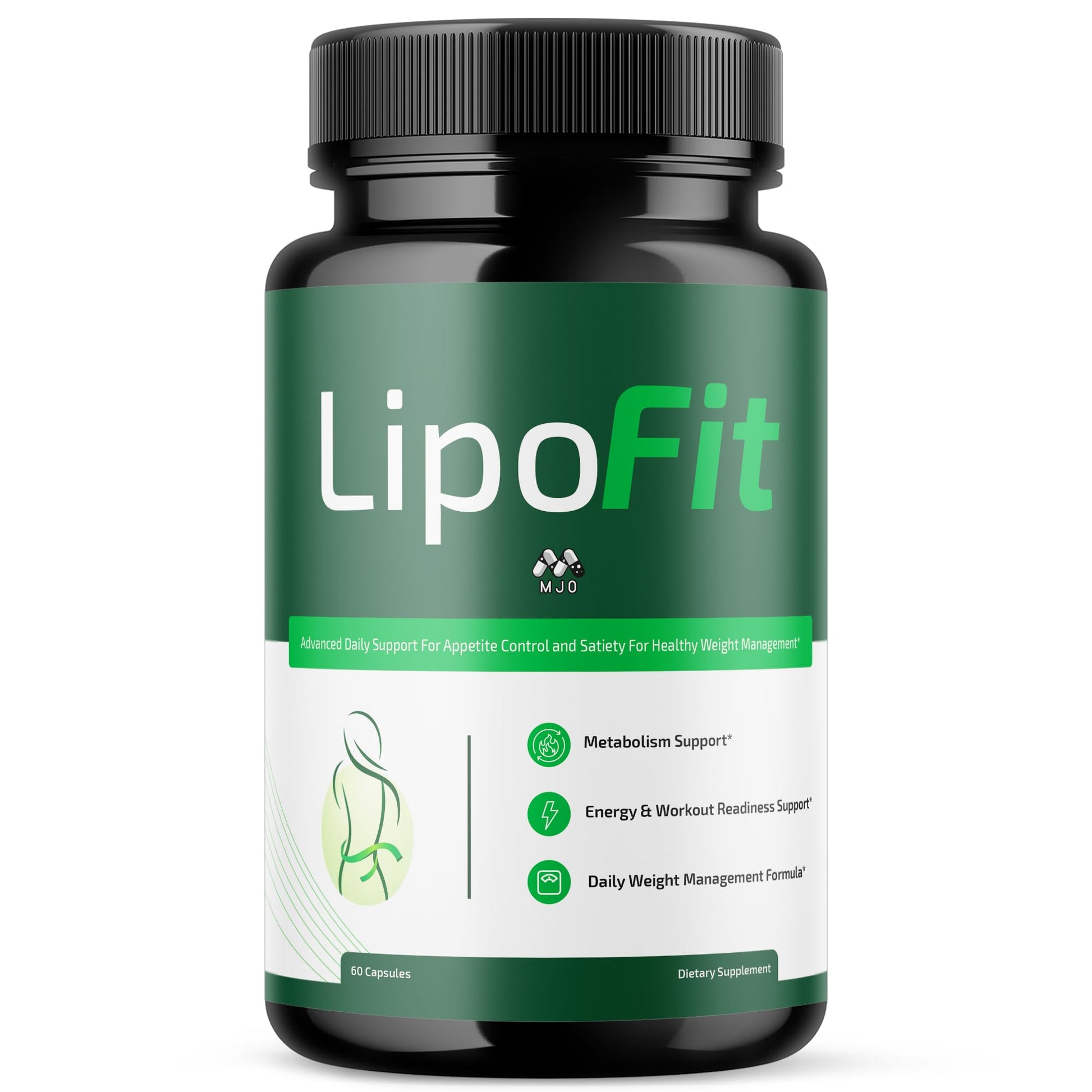 Lipo Fit Capsules, Official Lipo Fit Pills with All Natural Ingredients, Advanced Overall Health and Wellness Vitamin Supplement Formula for Maximum Strength Multivitamin Support (60 Capsules) MJOBuy Supplements Australia