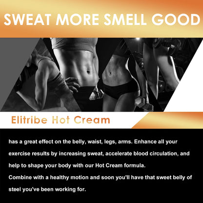 Elitribe Hot Cream Sweat Workout Enhancer Gel - Fat Burning, Cellulite & Firming Body ElitribeBuy Supplements Australia
