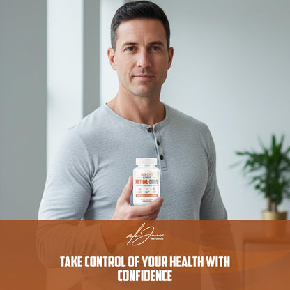 Alex Jones Naturals Methyl Drive Vitamin B Methylated Complex Formula – Mitochondrial Support Supplement w/ CoQ10, PQQ Supplement, Magnesium, B Methylated Complex & BioPerine – 60 Capsules Alex Jones NaturalsBuy Supplements Australia