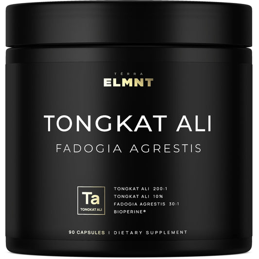 228,000mg 200x Strength Tongkat Ali for Men w. Fadogia Agrestis Extract - 10% Eurycomanone Longjack Highest Potency Fadogia Agrestis Tongkat Ali Supplement - Muscle Growth & Test Support Pills for Men TERRA ELMNTBuy Supplements Australia