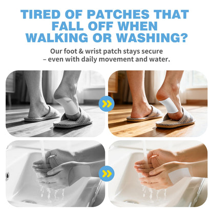 CARELAND Plantar Fasciitis Lidocaine Pain Patches with Hydrogel Technology- Waterproof with Sticky Border, 12 Hour Pain Relief - Contours to Your Foot - 16 Ct CARELANDBuy Supplements Australia