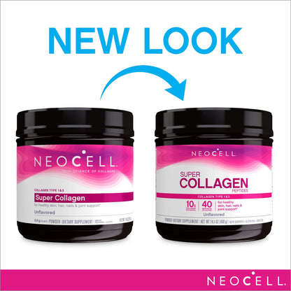 NeoCell Super Collagen Powder, 10g Collagen Peptides per Serving & Super Collagen NeoCellBuy Supplements Australia