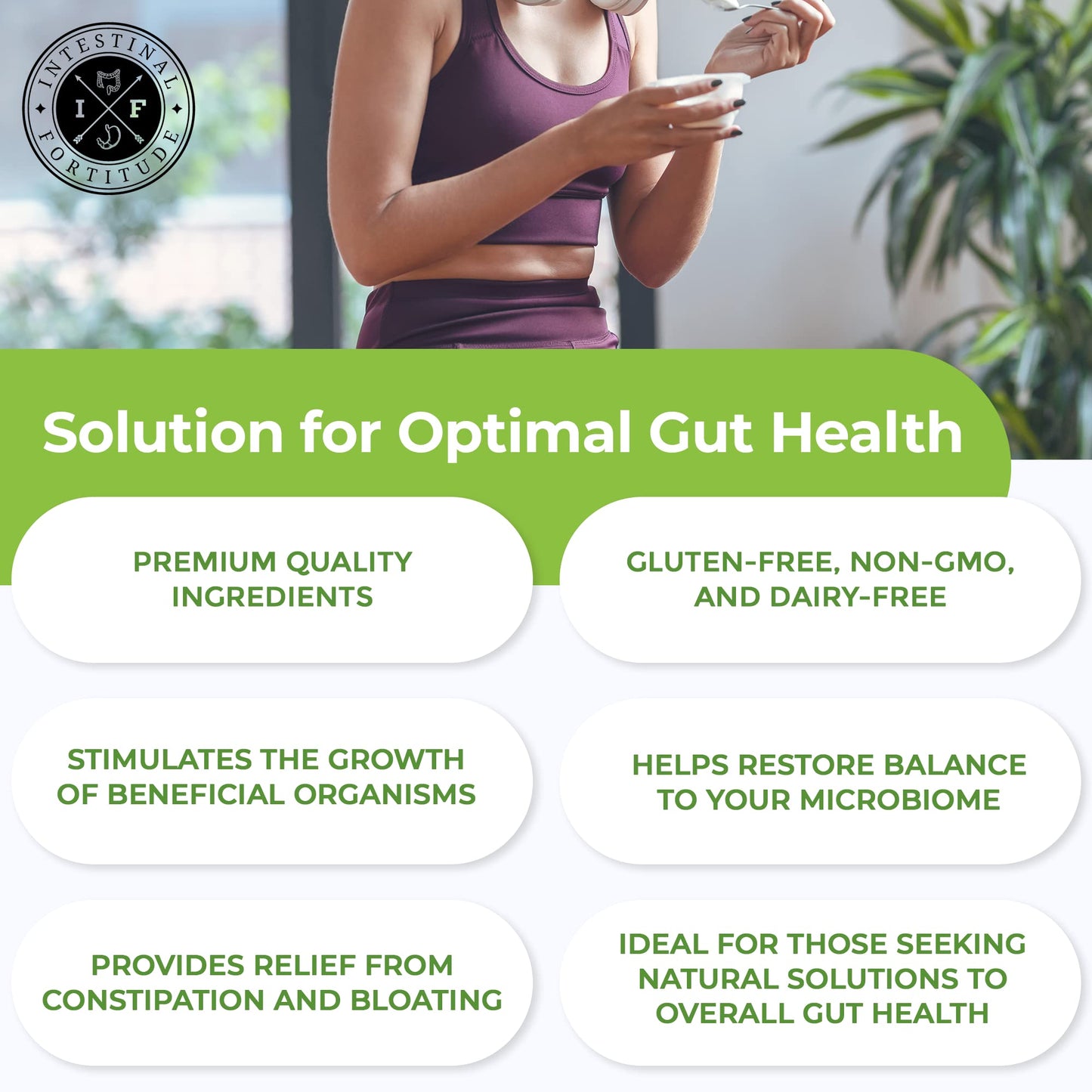 Intestinal Fortitude Phage 1 - Ultimate Gut Health Supplement, Total Restore Intestinal Defense, Patented Bacteriophage Blend for Gut Support, Digestive & Immune System Health, Destroy Bad Bacteria Intestinal FortitudeBuy Supplements Australia