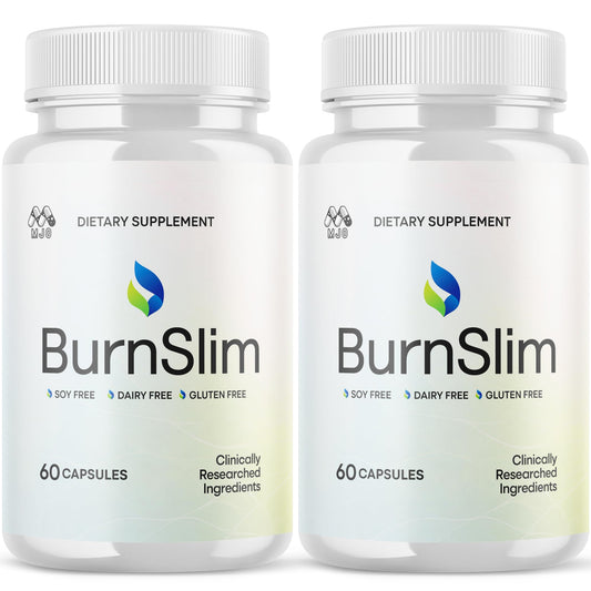 (2 Pack) Burn Slim Capsules, Official Burnslim Pills with All Natural Ingredients, Advanced Burn Slim Health and Wellness Vitamin Supplement Supporting Active Lifestyle for Women & Men (120 Capsules) MJOBuy Supplements Australia
