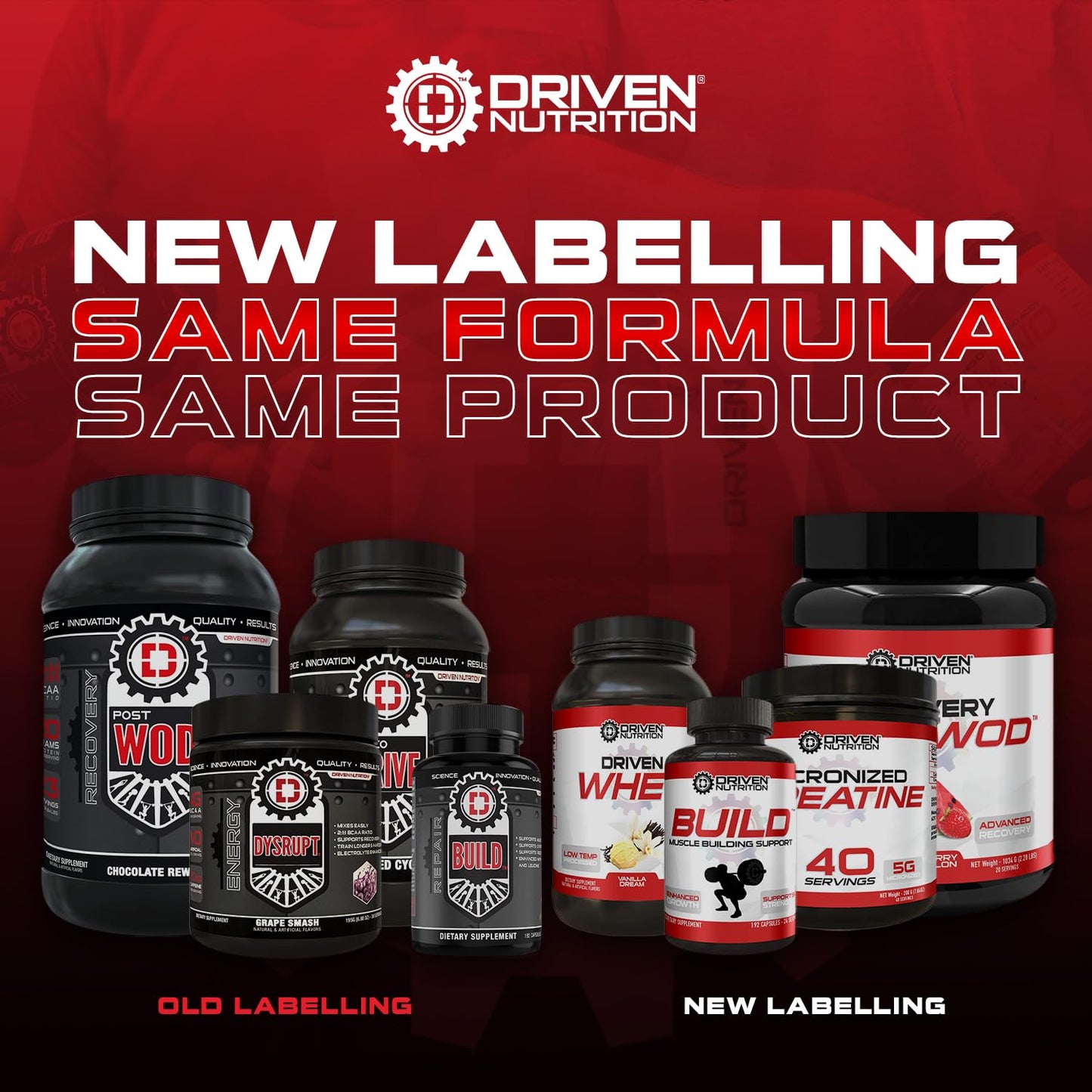 Driven WHEY- Grass Fed Whey Protein Powder: Delicious, Clean Protein Shake Driven NutritionBuy Supplements Australia