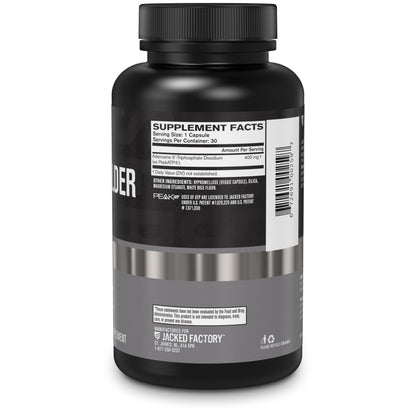 Jacked Factory Essentials Muscle Builder - ATP Muscle Builder for Men with Peak ATP to Support Muscle Gain, Enhance Athletic Performance, & Increase Strength - 30 Capsules Jacked FactoryBuy Supplements Australia