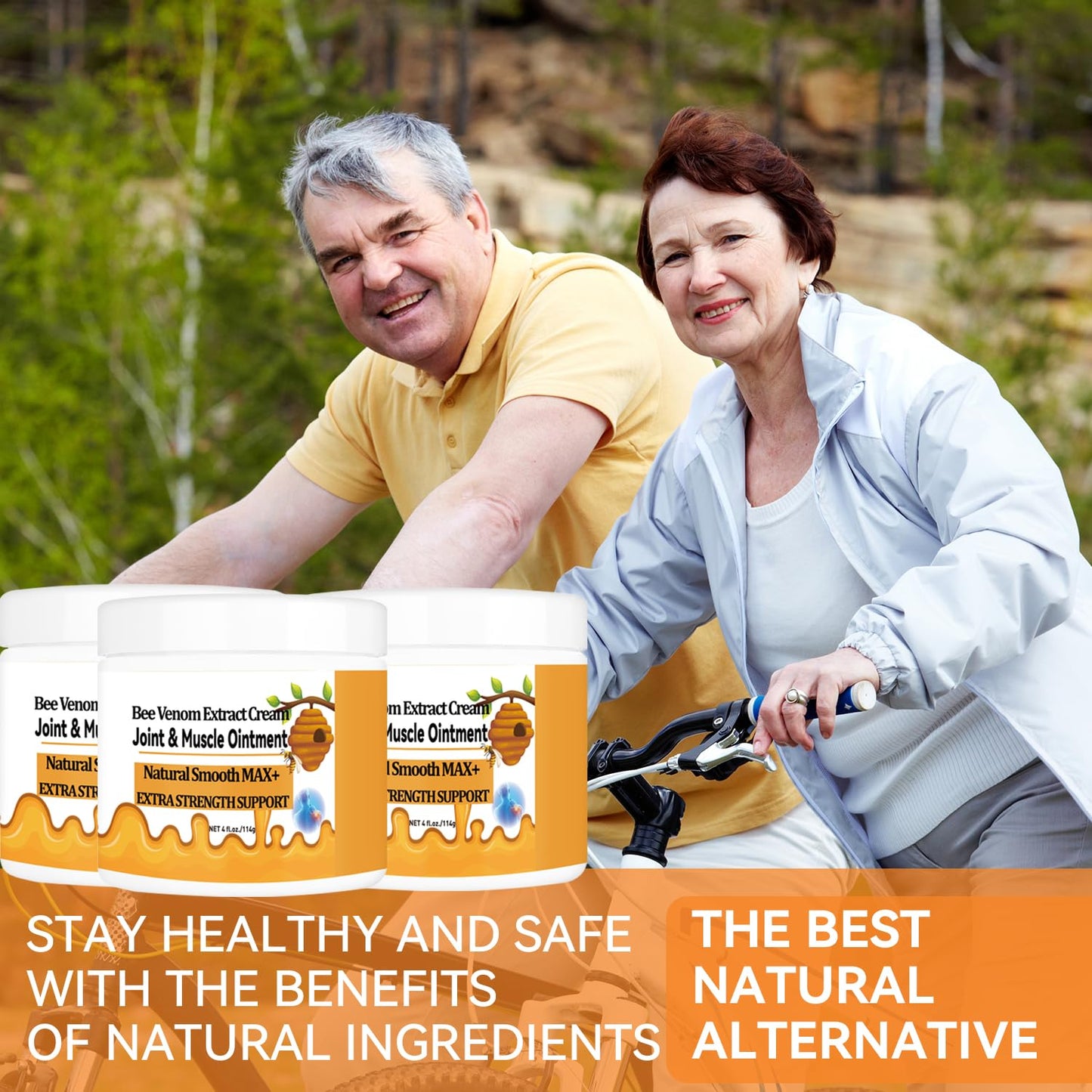 WONDROUSZ Bee Venom Joint Cream, Extra Strength Muscle & Bone Soothing Ointment, for Shoulder, Back, Neck, Hands, Feet, Leg, Knees, Ankle, Arthritis, Meniscus, for Adults, Seniors WONDROUSZBuy Supplements Australia