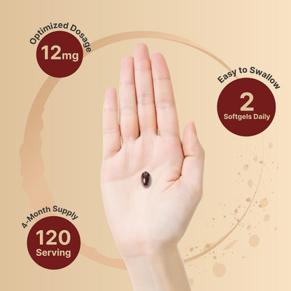 NatureBell Astaxanthin 12mg, 240 Softgels, Made with Astax, Max Strength NatureBellBuy Supplements Australia