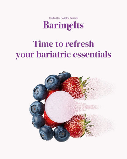BariMelts Multivitamin, 60 Fast-Dissolving Tablets (1-Month Supply), Sugar-Free Bariatric Multivitamin for Women, Natural Fruit Flavor BariMeltsBuy Supplements Australia