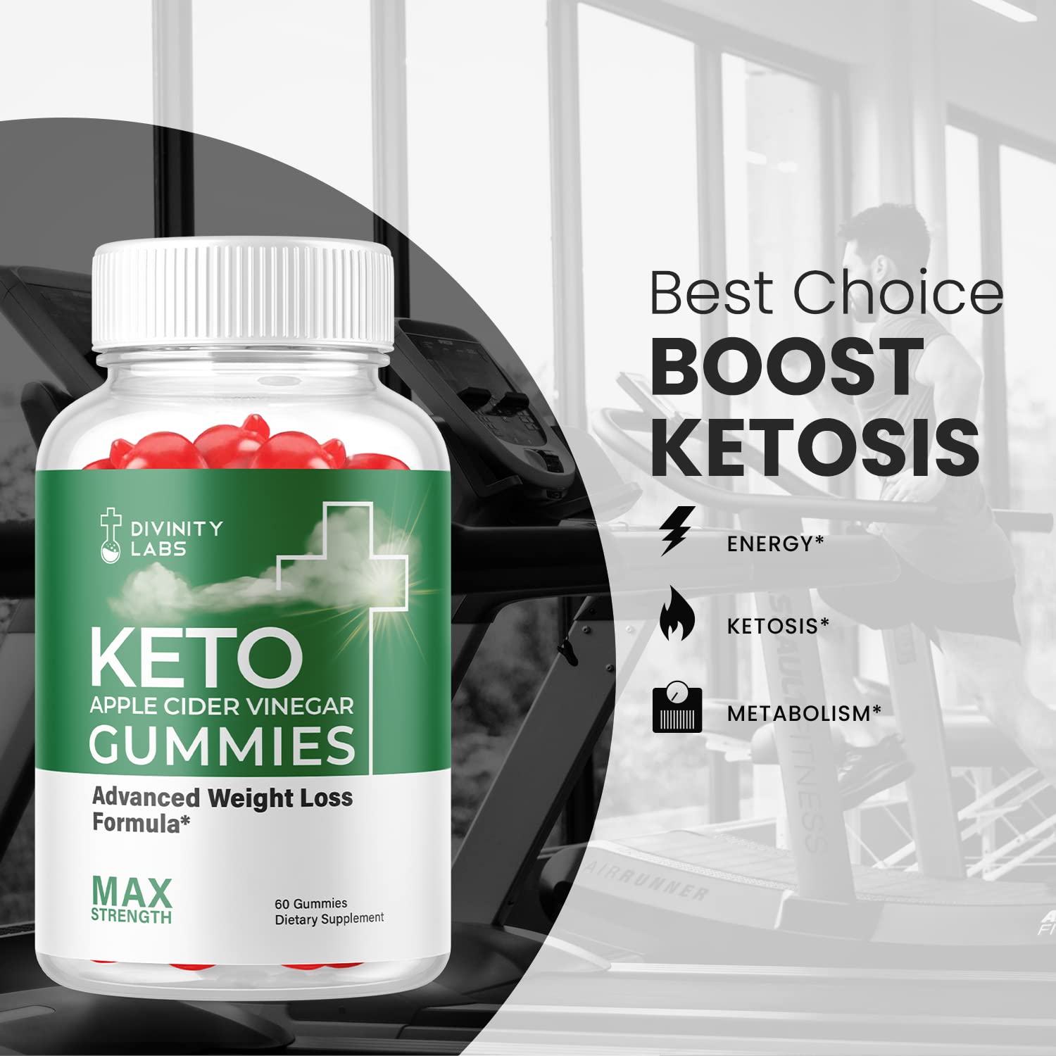 Ark Labs Divinity Labs Keto ACV Gummies, Gummies (3 Pack) Ark LabsBuy Supplements Australia