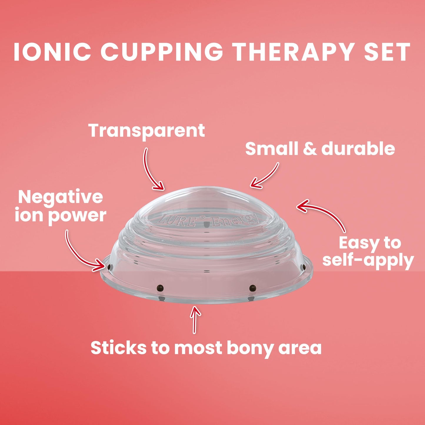 Lure Essentials Cupping Therapy Set 10 Professional Silicone Cupping Cups for Muscle Knots, Joints, Muscles, Arms and Feet Lure EssentialsBuy Supplements Australia