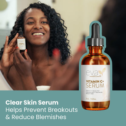 Vitamin C Serum for Face - Vitamin C Facial Serums with Hyaluronic Acid, Retinol Eva NaturalsBuy Supplements Australia