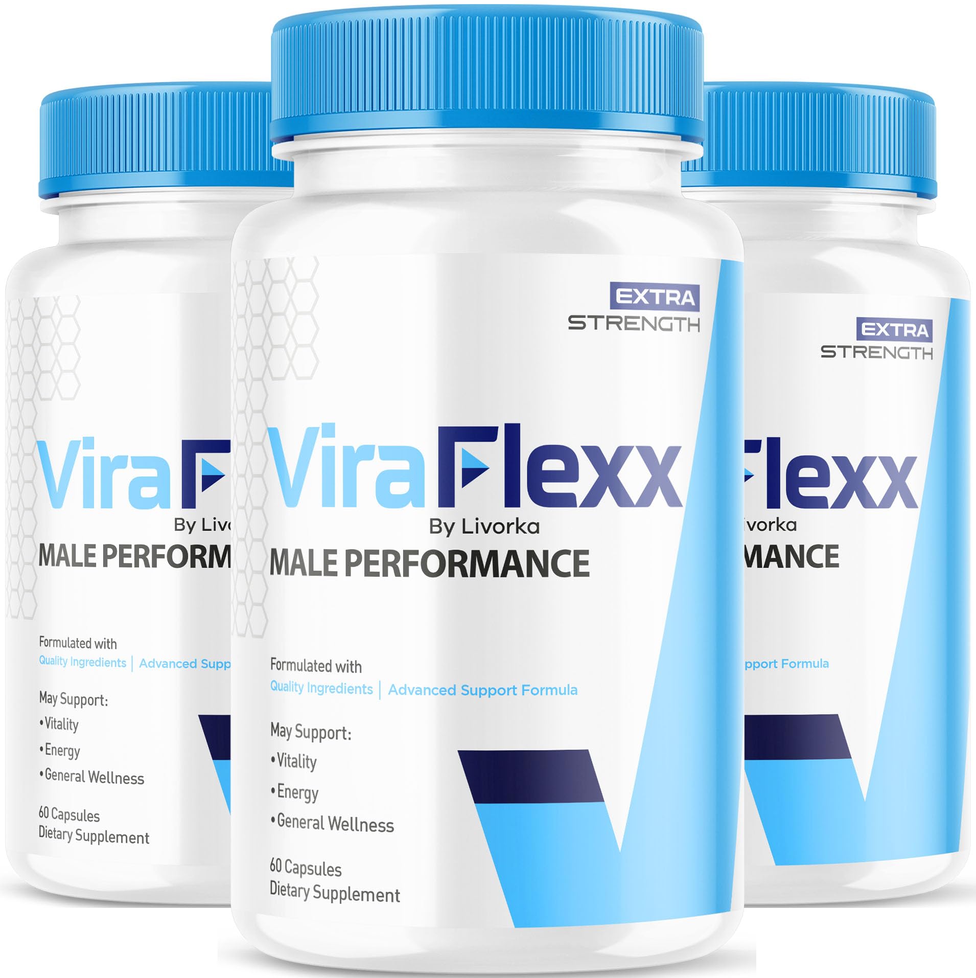 LIVORKA (3 Pack) ViraFlexx Capsules, ViraFlexx Advanced Support Formula Pills, Vira Flexx Pills (180 Capsules) LIVORKABuy Supplements Australia