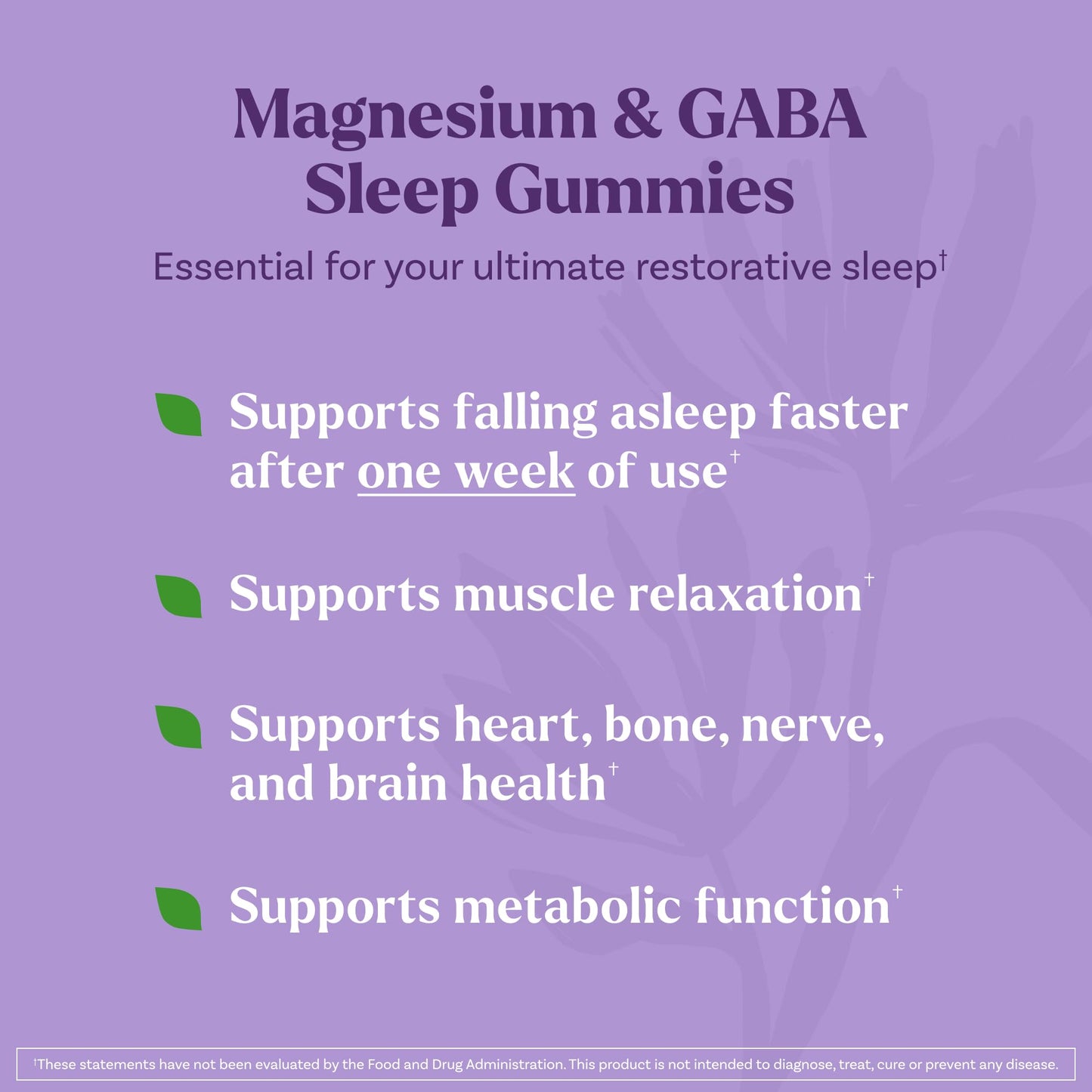 Natrol Sleep & Restore Magnesium Glycinate Blend Gummies, Magnesium for Sleep Aids for Adults, Melatonin-Free, Cherry Flavored, 30 Day Supply NatrolBuy Supplements Australia