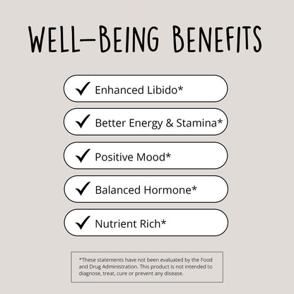 Organic Maca Root Capsules 1200 mg – Libido Booster for Women Fast Acting & Potent | Female Maca Supplement | Energy Pills from Peru | Includes Black Pepper for High Absorption | Vegan, 120 Ct Happy Healthy HippieBuy Supplements Australia