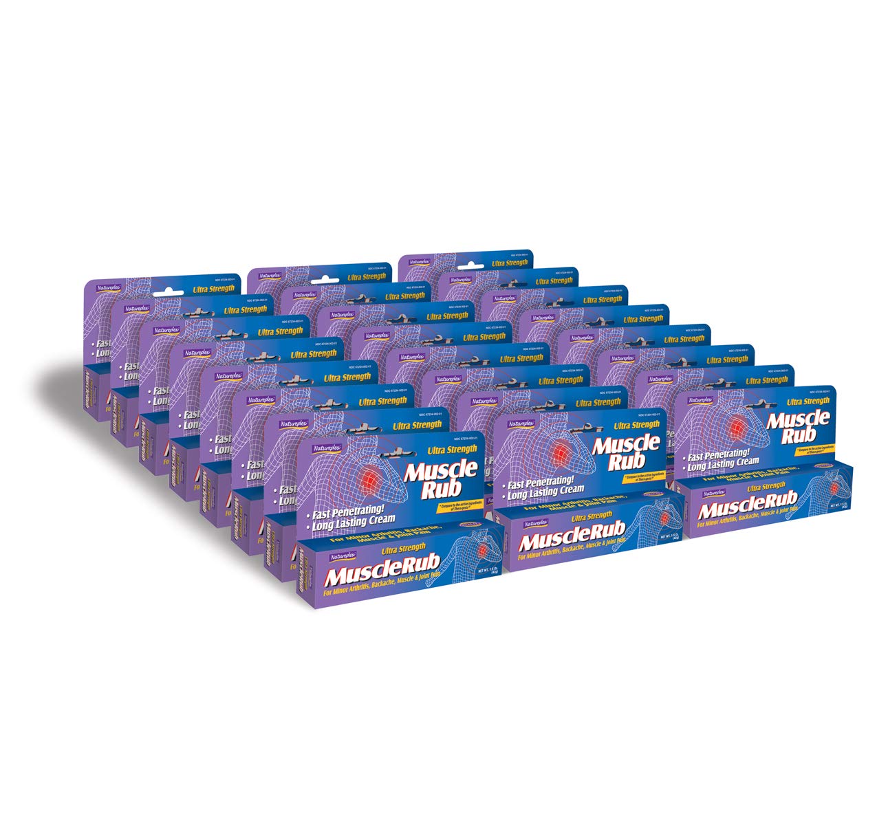 Ultra Strength Muscle Rub 24 Pack NatureplexBuy Supplements Australia