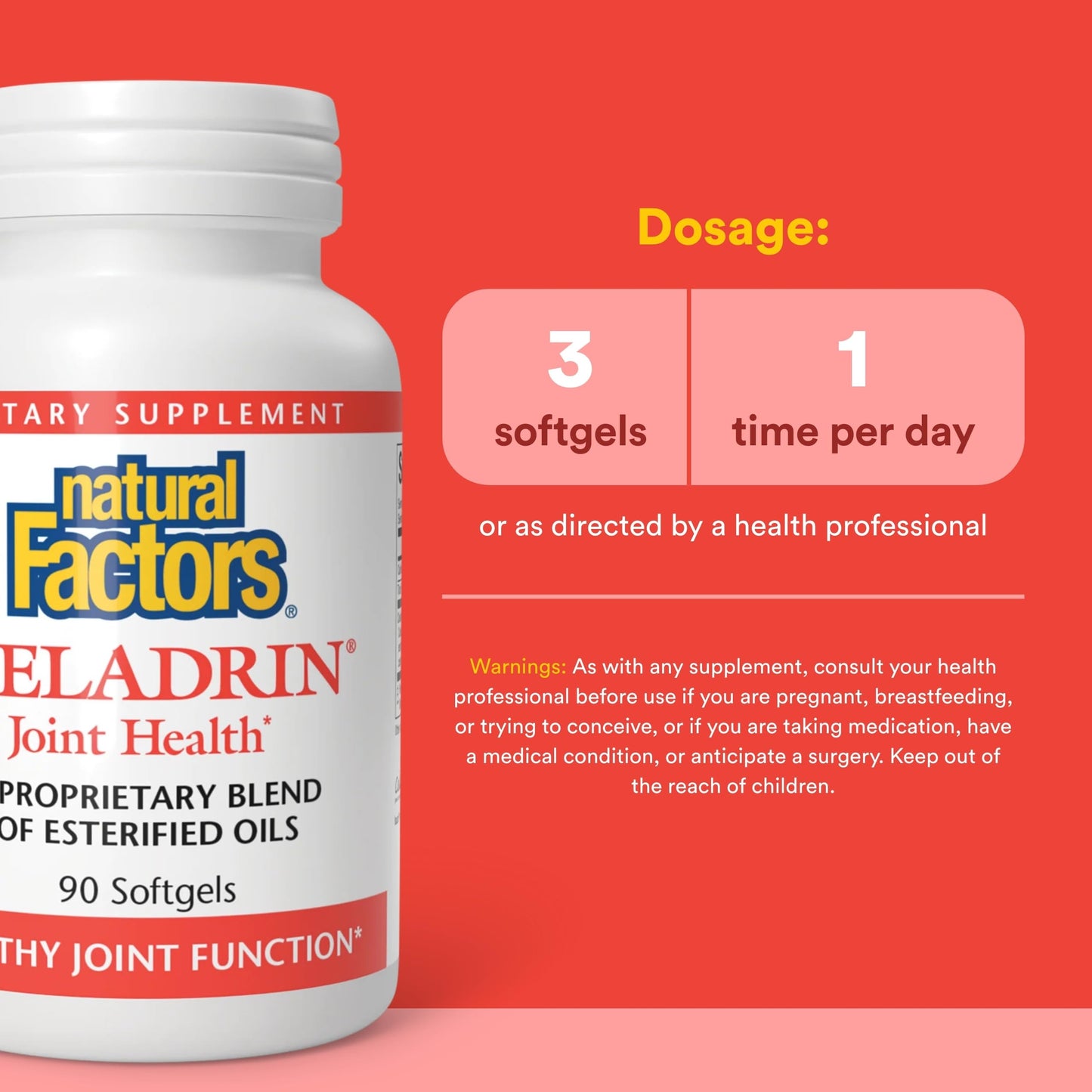 Natural Factors, Celadrin Joint Health, Promotes Flexibility, Mobility and Joint Function, 90 Softgels Natural FactorsBuy Supplements Australia