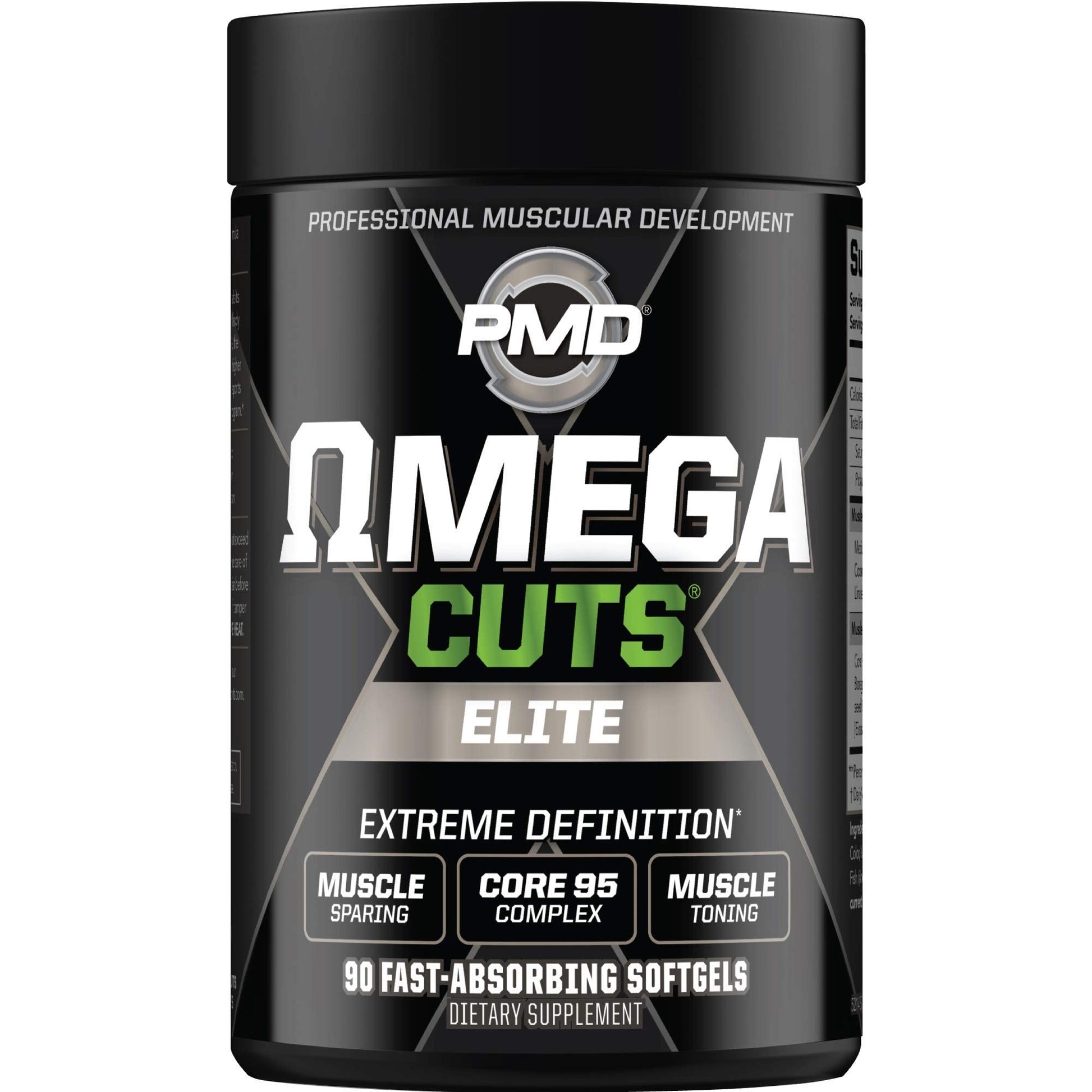 PMD Sports Ultra Pump Fuel - Pre Workout - Island Punch (30 Servings) Sports Omega Cuts Elite Thermogenic Fat Burner (90 Softgels)