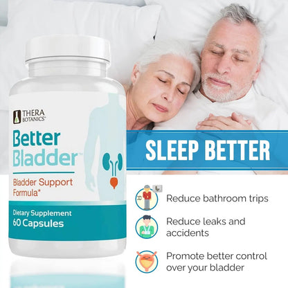 Better Bladder Control Supplement for Women & Men – Bladder Support Supplement to Help Reduce Urinary Leaks, Frequency & Urgency - 60 Count (1 Bottle) Better BladderBuy Supplements Australia