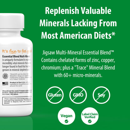 Jigsaw Health Multi-Mineral Essential Blend | 90 Capsules | 90 Servings Jigsaw HealthBuy Supplements Australia