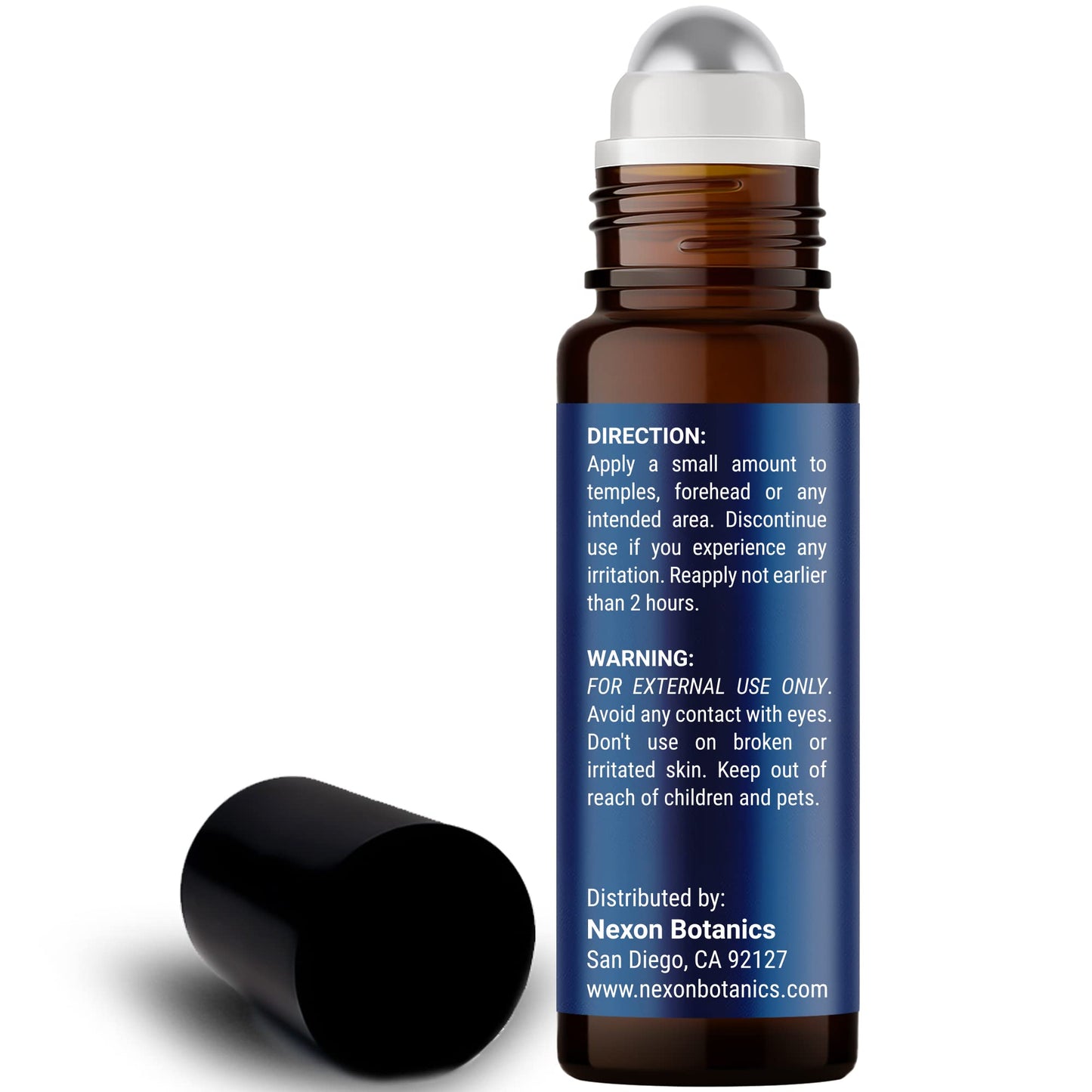 Zen Sleep Essential Oil Roll On 10ml - Roll On Sleep Essential Oil - Roll On Essential Oils Sleep - Serenity Nexon BotanicsBuy Supplements Australia