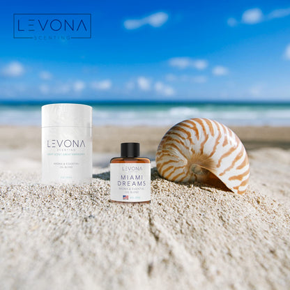 Levona Scent Essential Oils for Diffusers for Home: Miami Dreams Hotel & Home Luxury Scents Fragrance Oil LEVONA SCENTBuy Supplements Australia