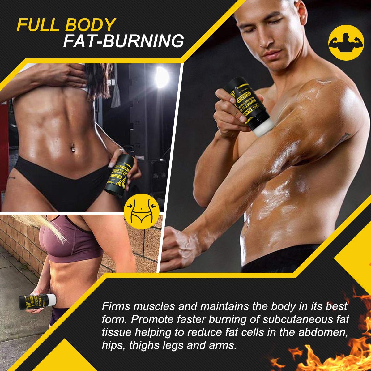 ELAIMEI Hot Gel Cream, Fat Burning Sweat Cream, Weight Loss Workout Enhancer Gel ELAIMEIBuy Supplements Australia