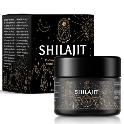 Shilajit Resin with Fulvic Acid & Trace Minerals, Original Siberian Pure Shilajit with 85+ Humic ALTAY MUMMIYOBuy Supplements Australia