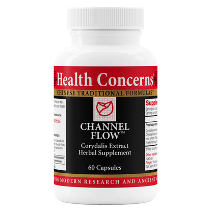 Health Concerns Channel Flow – Muscle Relaxation & Pain Support Supplement for Men & Women – Corydalis Root Extract – Chinese Herbal Formula for Headaches, Joint & Menstrual Discomfort – 60 Capsules Health ConcernsBuy Supplements Australia