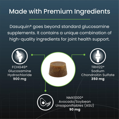 Nutramax Dasuquin for Large Dogs, Joint Health Supplement, Contains Glucosamine for Dogs, Plus Chondroitin, ASU and More, Supports Healthy Joints, Soft Chews, 84 Count Nutramax LaboratoriesBuy Supplements Australia