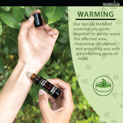 7,500mg Hemp Roll-On Quick Soothe Therapeutic Essential Oil Blend Exclusively on Amazon (1) - Maple Wellness Supplements