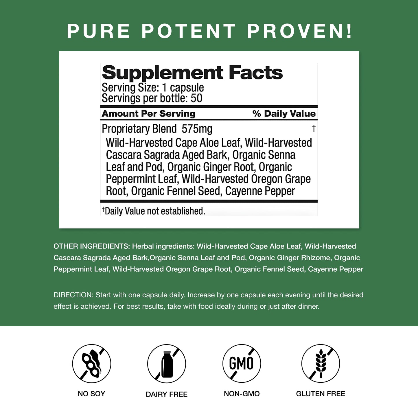Simply Herbs Easy Go Bowel Mover - Adult Cleansing Supplement for Colon Health Support - Bowel Movement Aid - Stool Softener - Daily-Use Laxative - Plant-Based Ingredients - Vegan - 50 Count Dr. Schulze'sBuy Supplements Australia