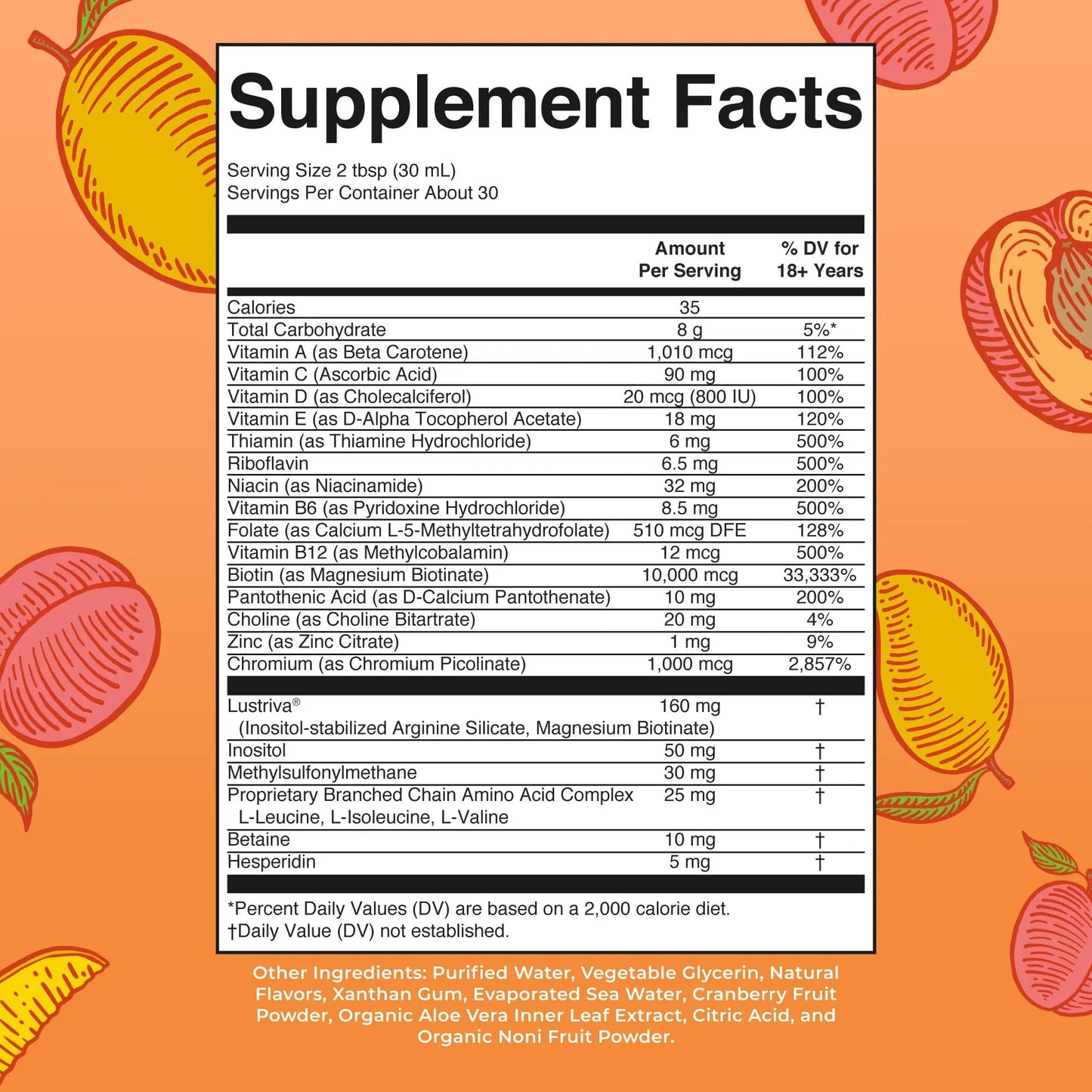 MaryRuth's MaryRuth's Liquid Morning Multivitamin +Hair Growth (Peach Mango, 30oz) & Iron Liquid (Berry) | Clean Label Project Verified® | MARYRUTH'SBuy Supplements Australia