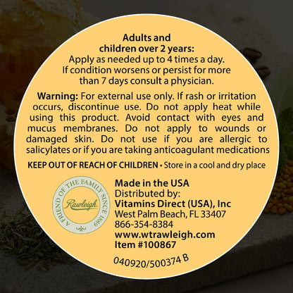 Rawleigh Bee Secret Soothing Balm: 0.85 oz - Pack of 1 RawleighBuy Supplements Australia