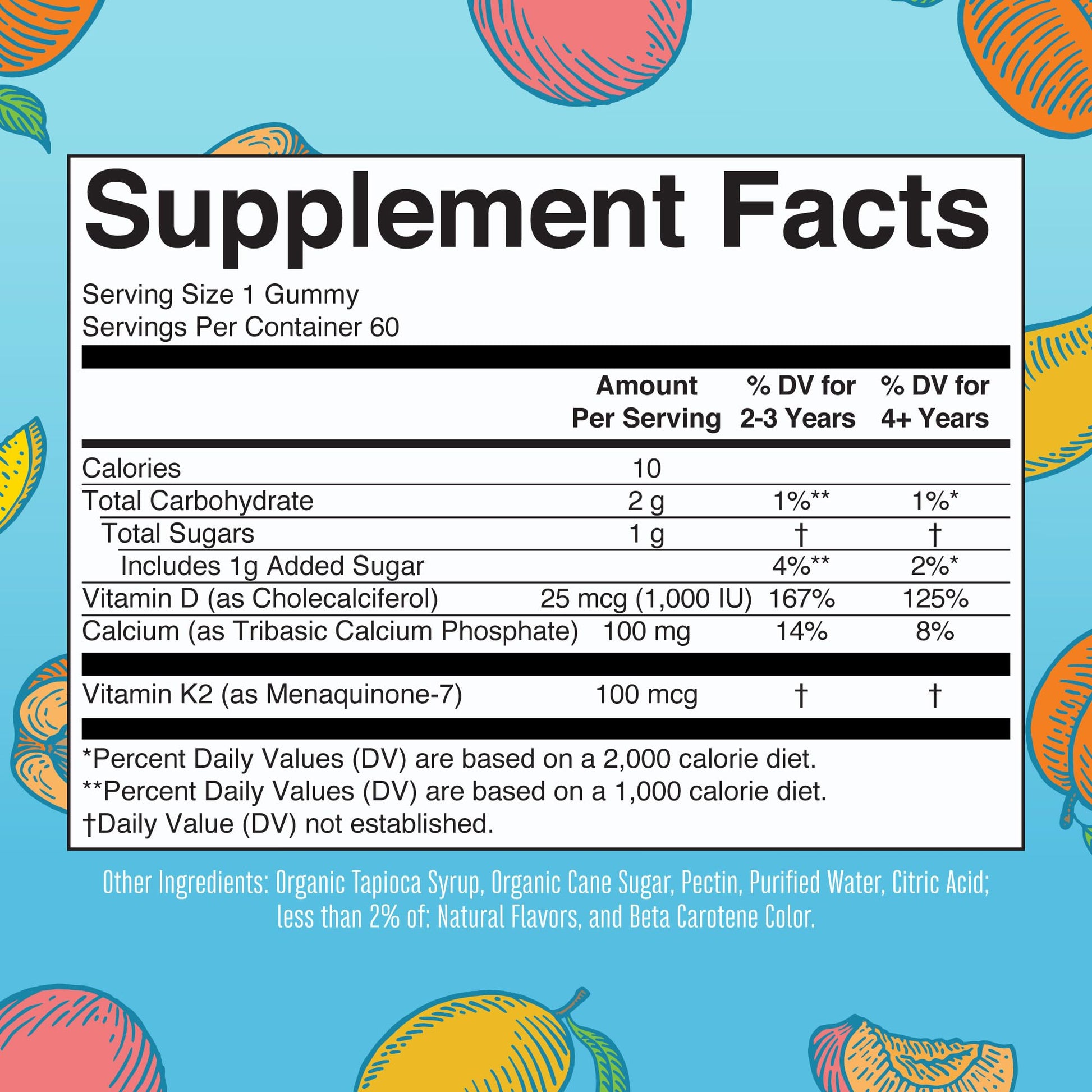 MaryRuth Organics Joint Health Liquid Drops & Vitamin K2+D3 Gummies (Peach Mango and Apricot) | Label Project Verified | Vitamins for Calcium, Joints, and Bone Support | Vegan, Non-GMO, Gluten Free MARYRUTH'SBuy Supplements Australia