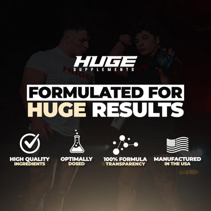 Huge Supplements Whey Protein Concentrate Powder, 25g Protein Per Serving, 5g BCAA Huge SupplementsBuy Supplements Australia