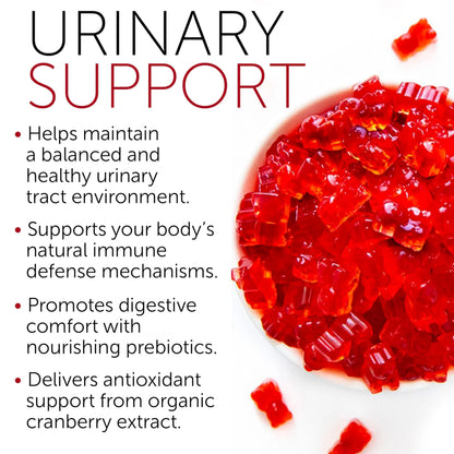 Cranberry Gummies UTI Treatment for Women | Urinary Tract Support for Women | Daily UTI Defense with Cranberry & Probiotics | Promotes Urinary Comfort & Normal Frequency | 60 Gummies Terramed Just Think ComfortBuy Supplements Australia