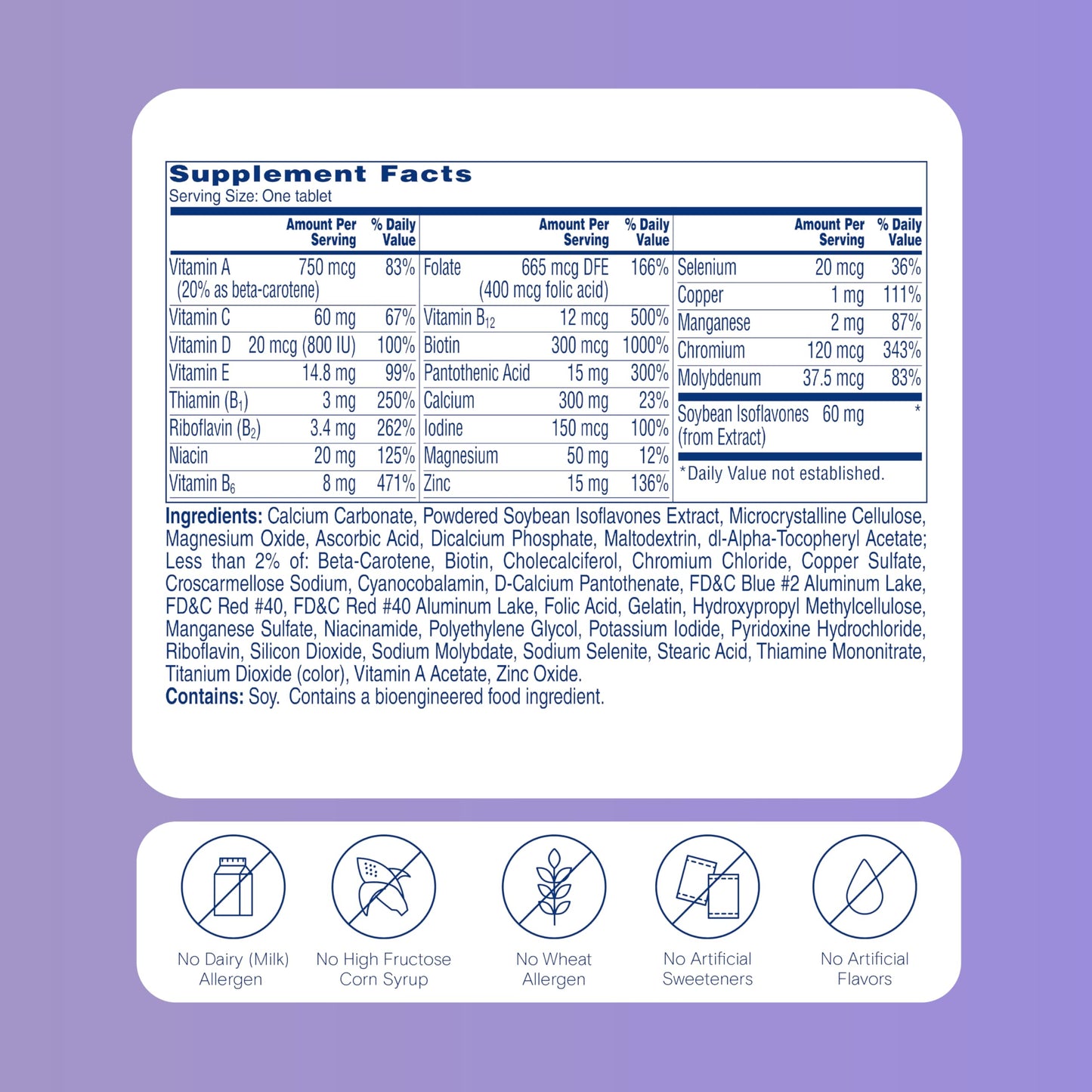 One A Day Women's Menopause Multivitamin with Vitamin A, Vitamin C, Vitamin D, Vitamin E and Zinc ONE A DAYBuy Supplements Australia