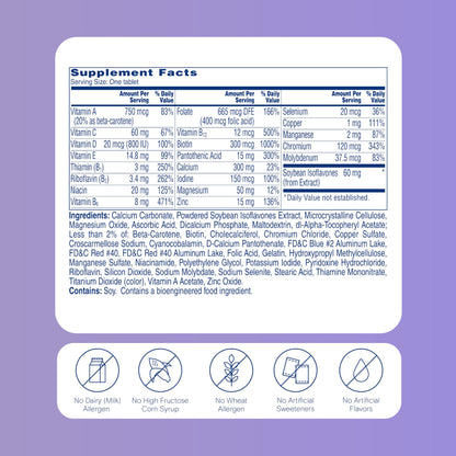 One A Day Women's Menopause Multivitamin with Vitamin A, Vitamin C, Vitamin D, Vitamin E and Zinc ONE A DAYBuy Supplements Australia