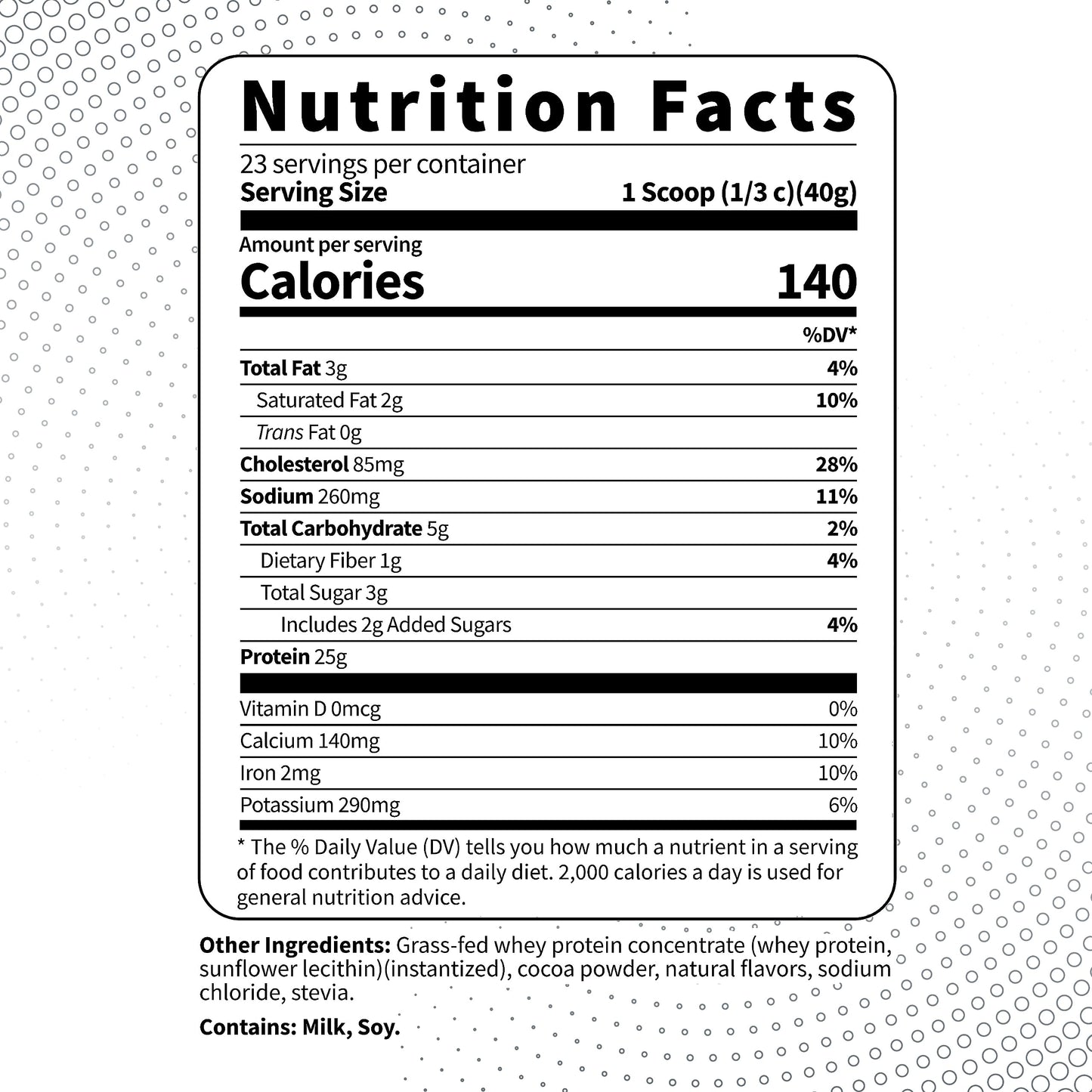 Type Zero Grass Fed Whey Protein Concentrate Powder (Chocolate, 2LBS) - Gluten Free Type ZeroBuy Supplements Australia