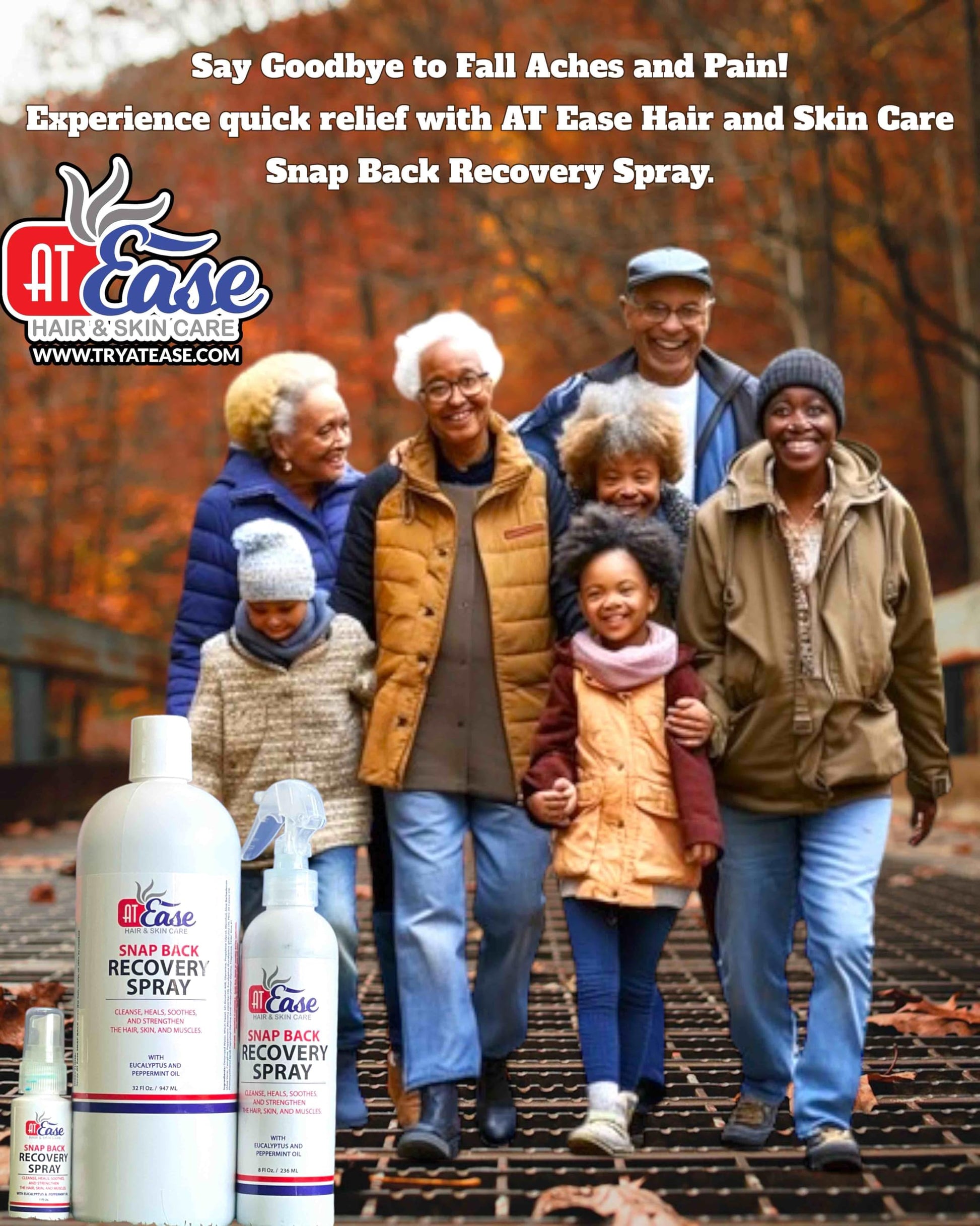 AT Ease Snap Back Recovery Muscle Spray AT EaseBuy Supplements Australia